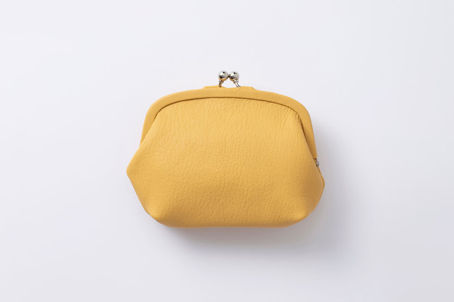 中川政七商店 - 鹿皮親子口金錢包 / 黃