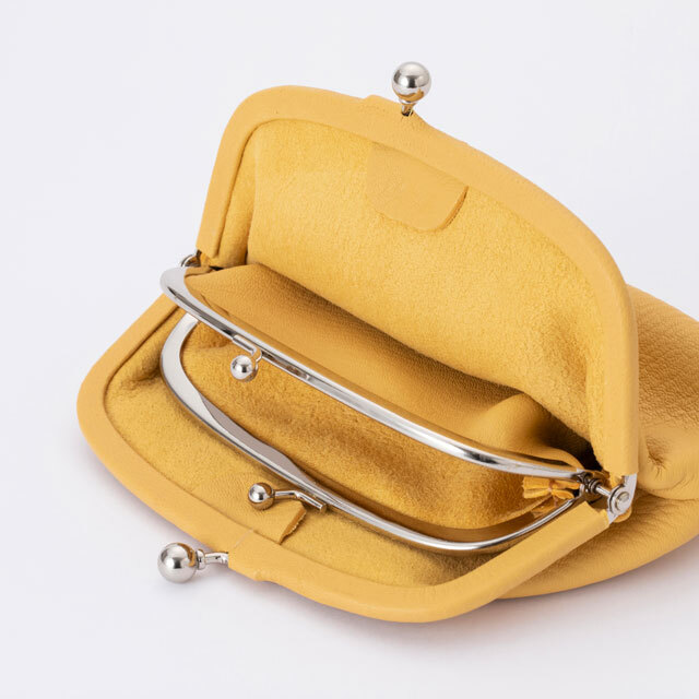 中川政七商店 - 鹿皮親子口金錢包 / 黃