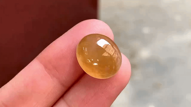 3749 翡翠蜜糖黃蛋面