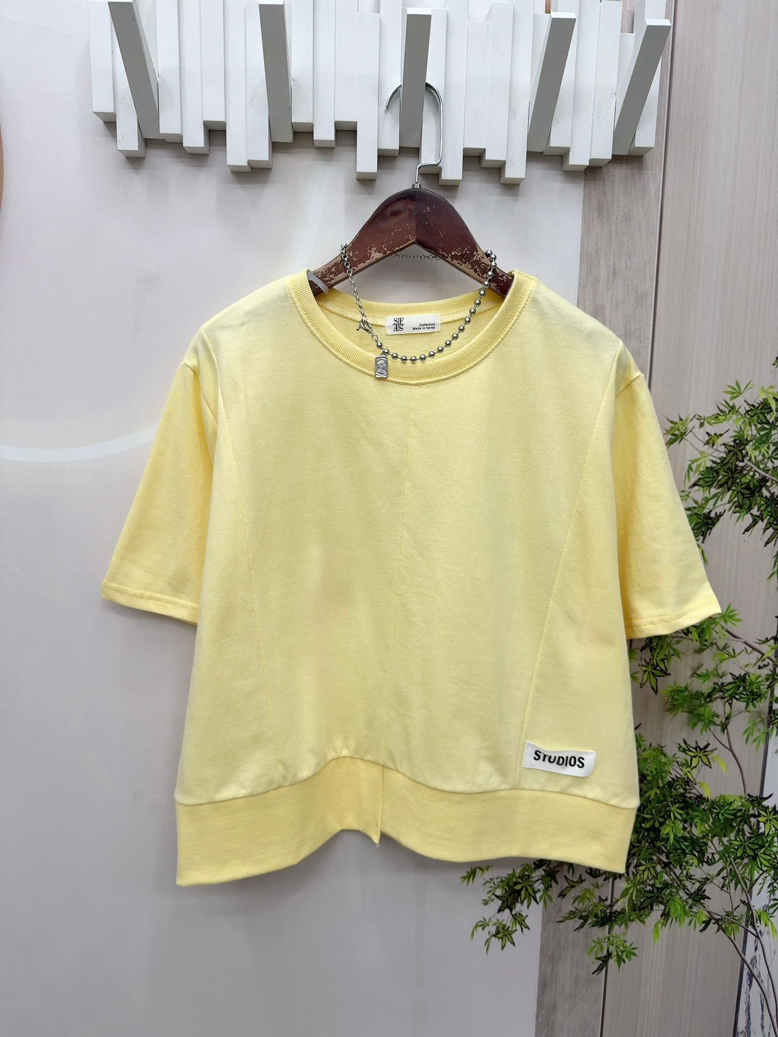 韓國高質糖果色淨色top~150U