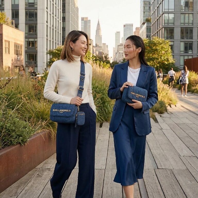 【預購】Karl Lagerfeld Paris H031304 經典簡約斜揹相機包