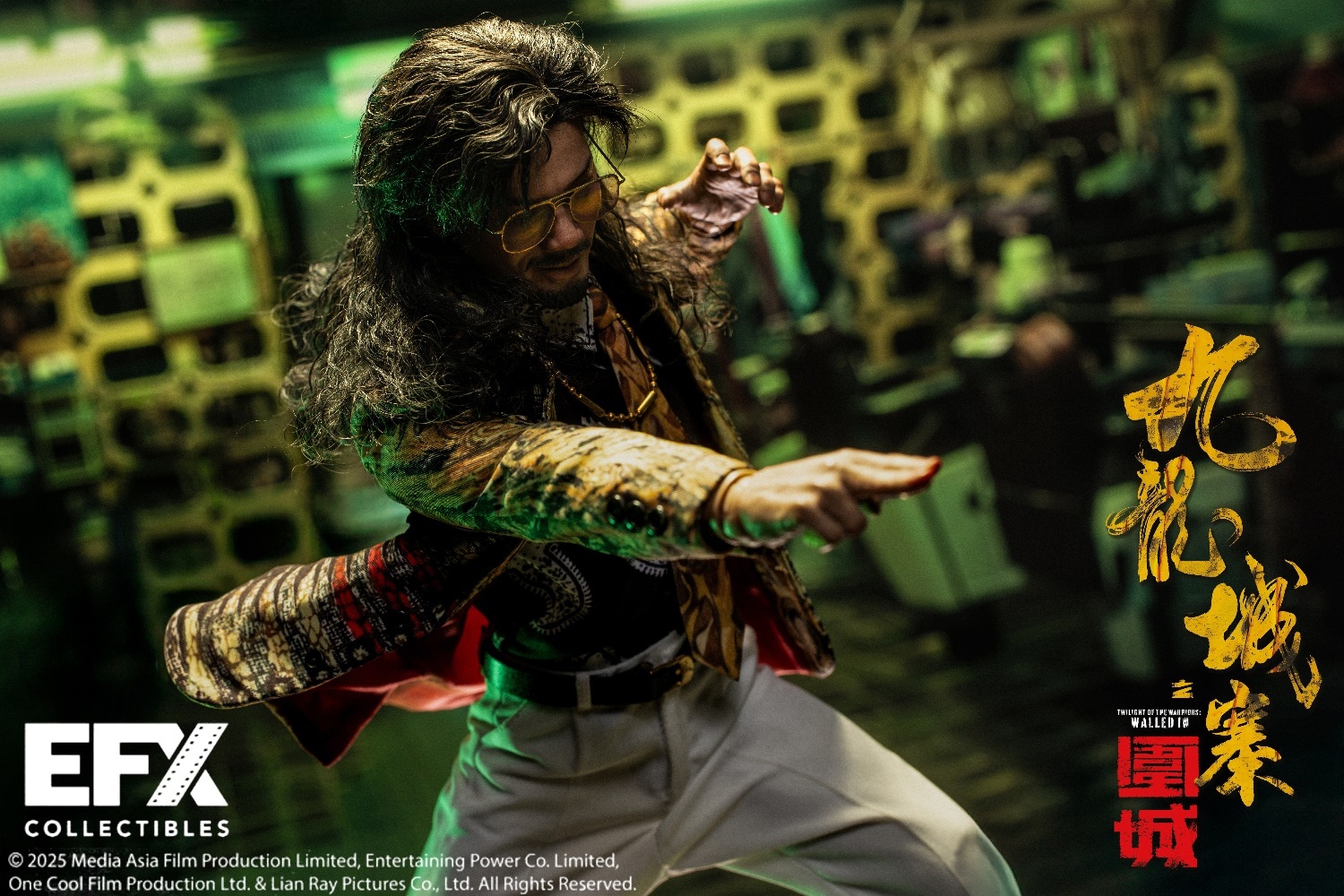 (預訂) EFX Collectibles E001 1/6 正版授權 九龍城寨之圍城 可動人偶 王九