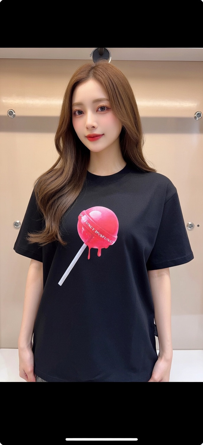 DY03 男女同款 S:胸41 長25.5 M:胸42 長27.5 L:胸44 長29 $179