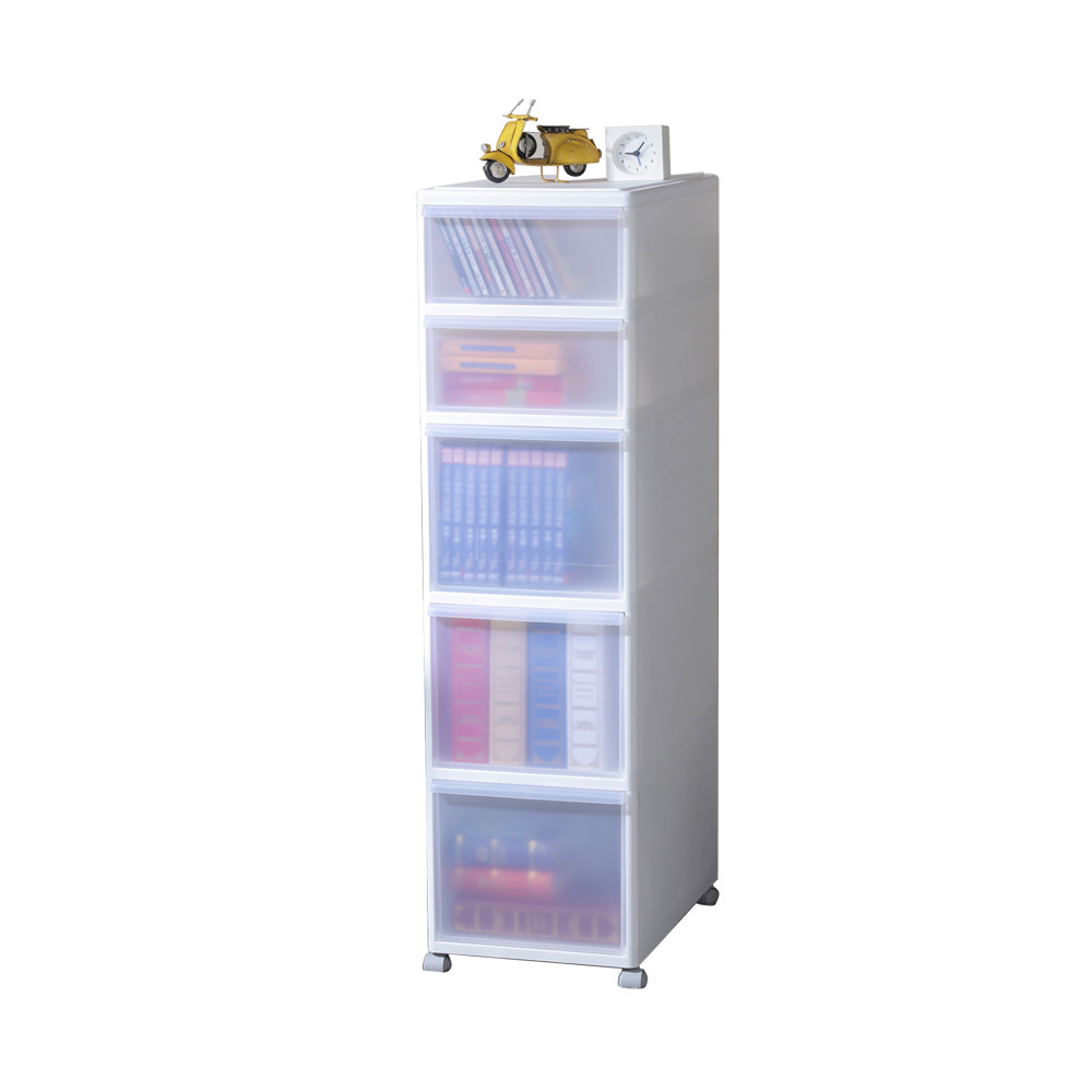 《真心良品》KEYWAY 聯府 日奧綜合五層收納櫃(附輪)82L-1入組 N5302