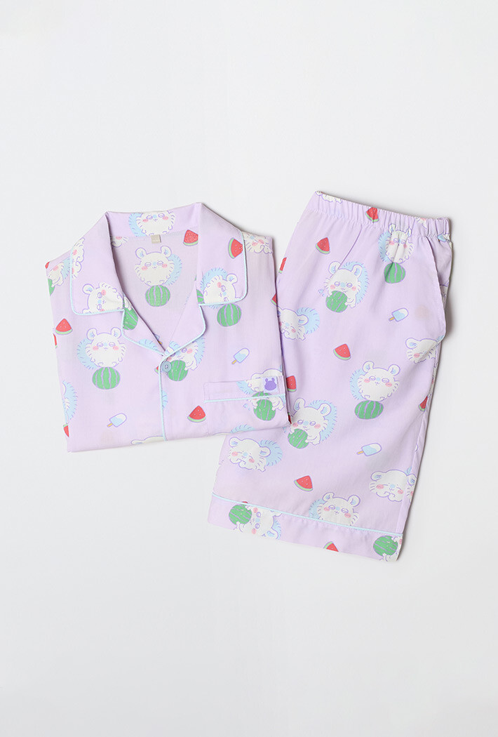 SPAO CHIIKAWA SUMMER PAJAMA (Purple)
