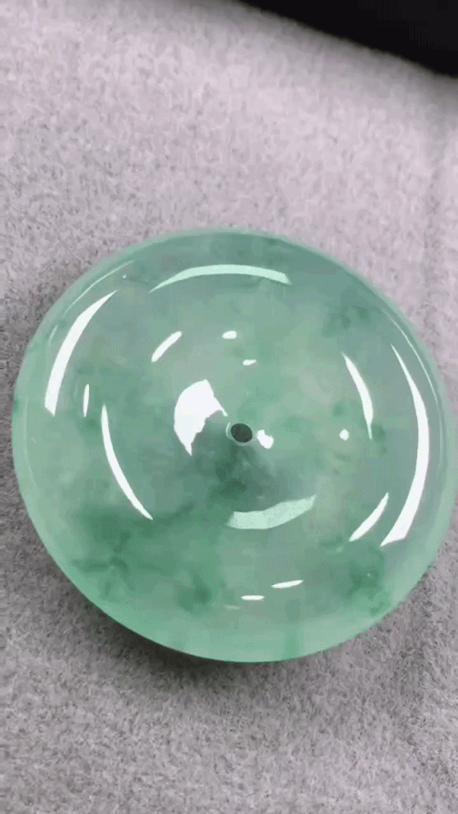 37338 翡翠平安扣 (28mm直徑)