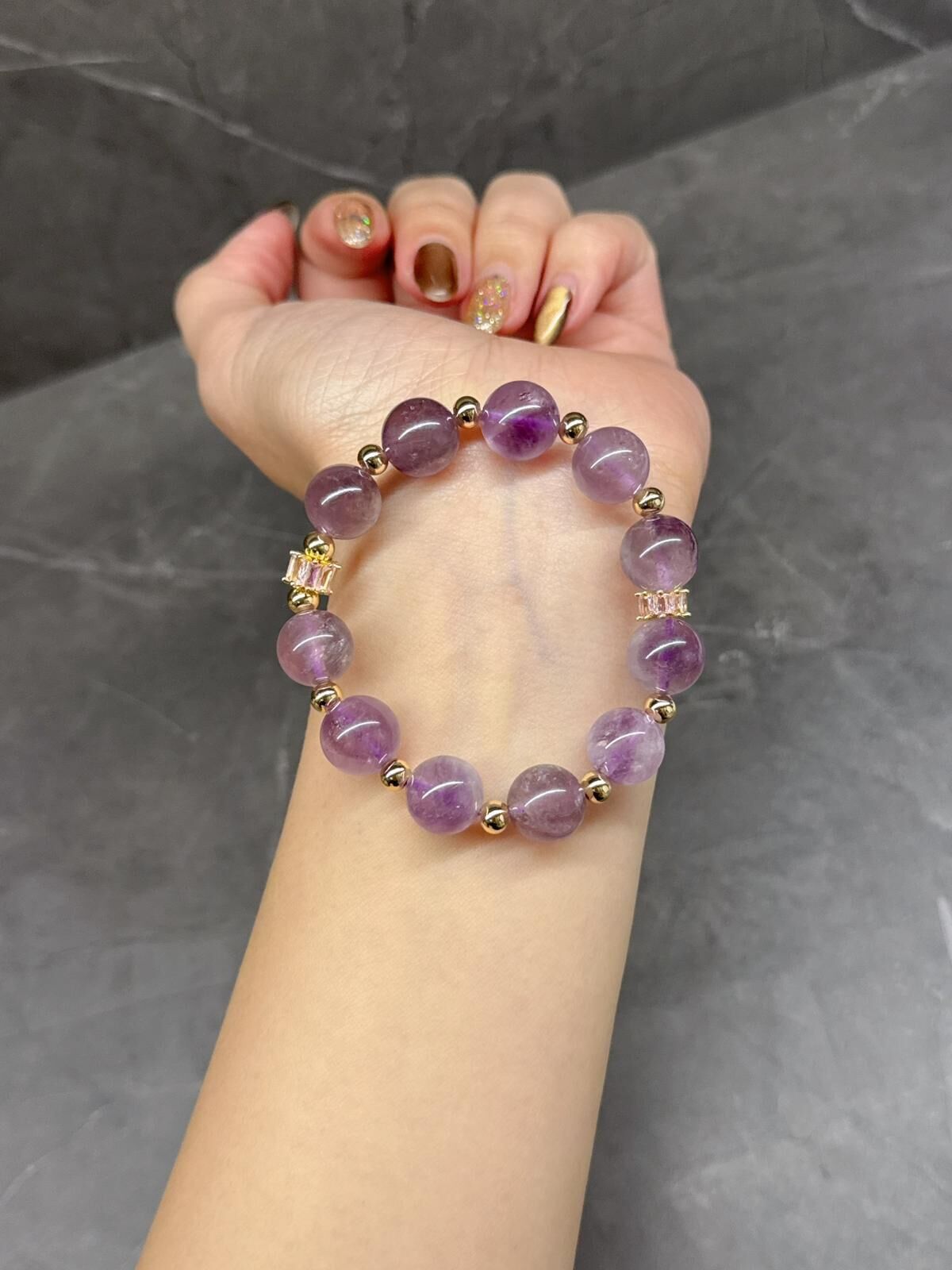 天然水晶手串~150AK