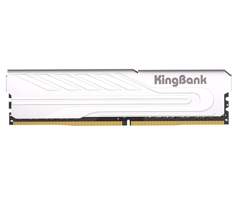 KingBank KJXS DDR5 6000MHz 16GB Silver Heatsink CL36 記憶體