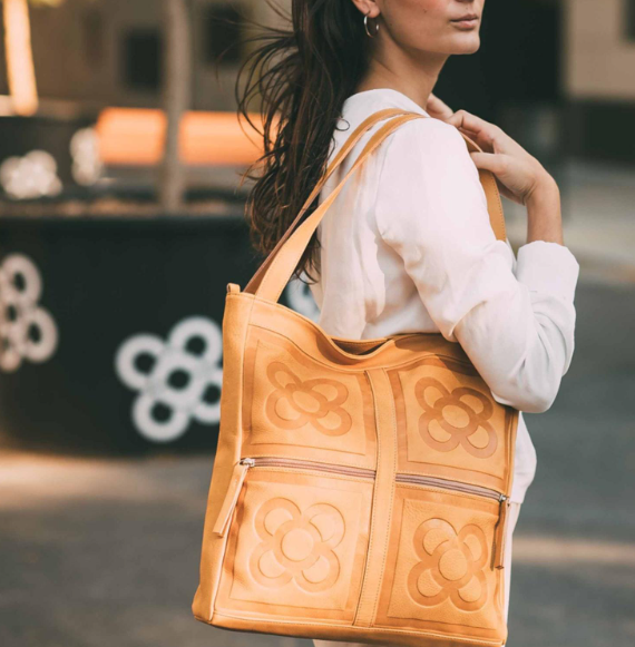 西班牙代購 4RP Barcelona LEATHER BAG 4 FLOWERS