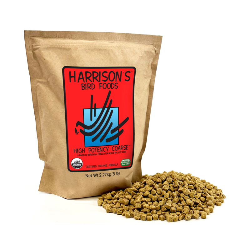 Harrison's Bird 高營養大顆粒成鳥糧 - 5lb