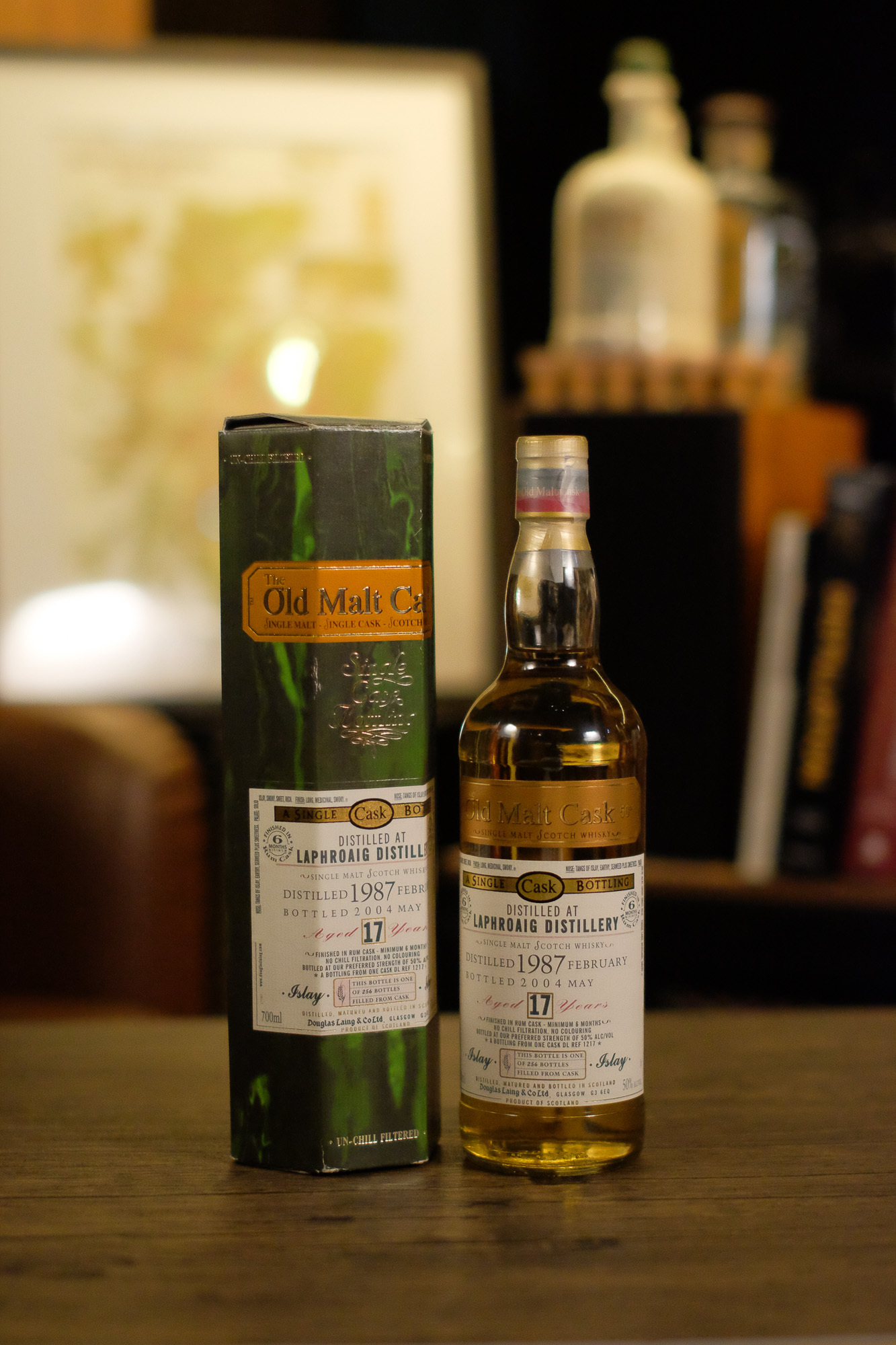 Laphroaig 1987/2004 17YO DL Ref1217 50% Old Malt Cask (現金價 $3180)
