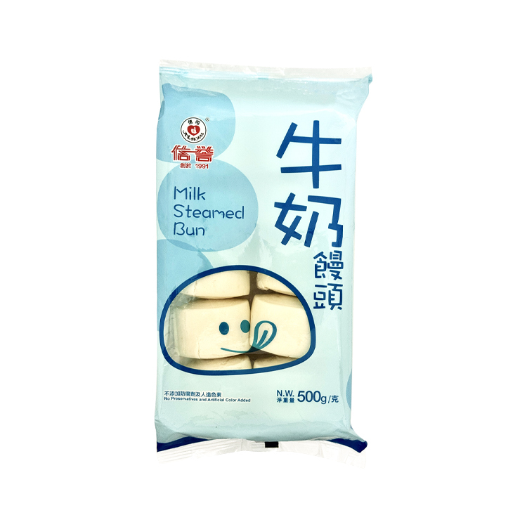 信譽 刀切牛奶饅頭 500g*20