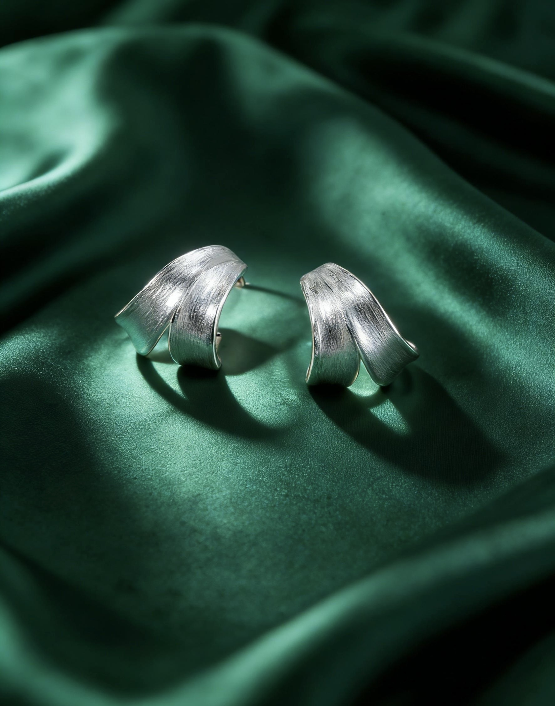 (A1) 雲絮 耳環 S925厚銀 - #E0220401 #AP2604