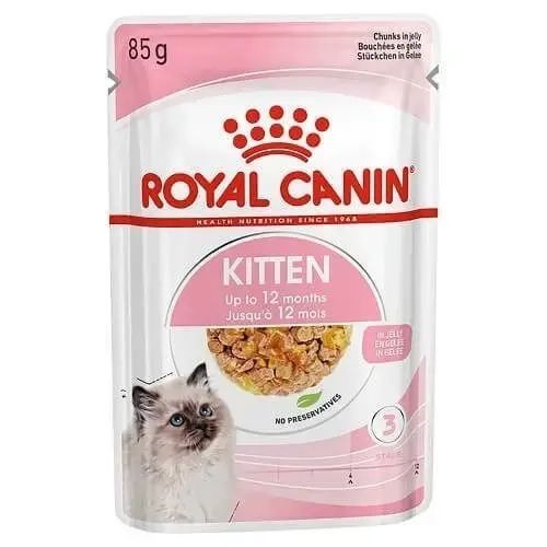 Royal Canin 貓濕糧．幼貓 營養主食配方(啫喱)85g