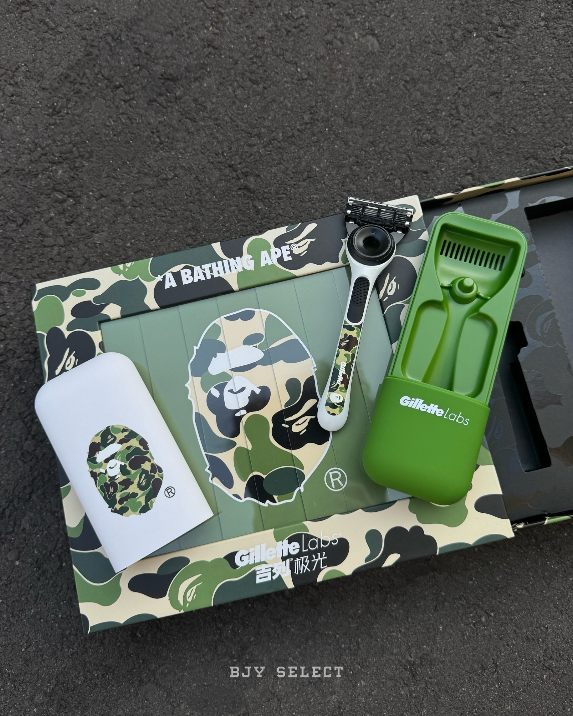 #代購 Bape x Gillette吉列 聯名限定 刮鬍刀 禮盒組