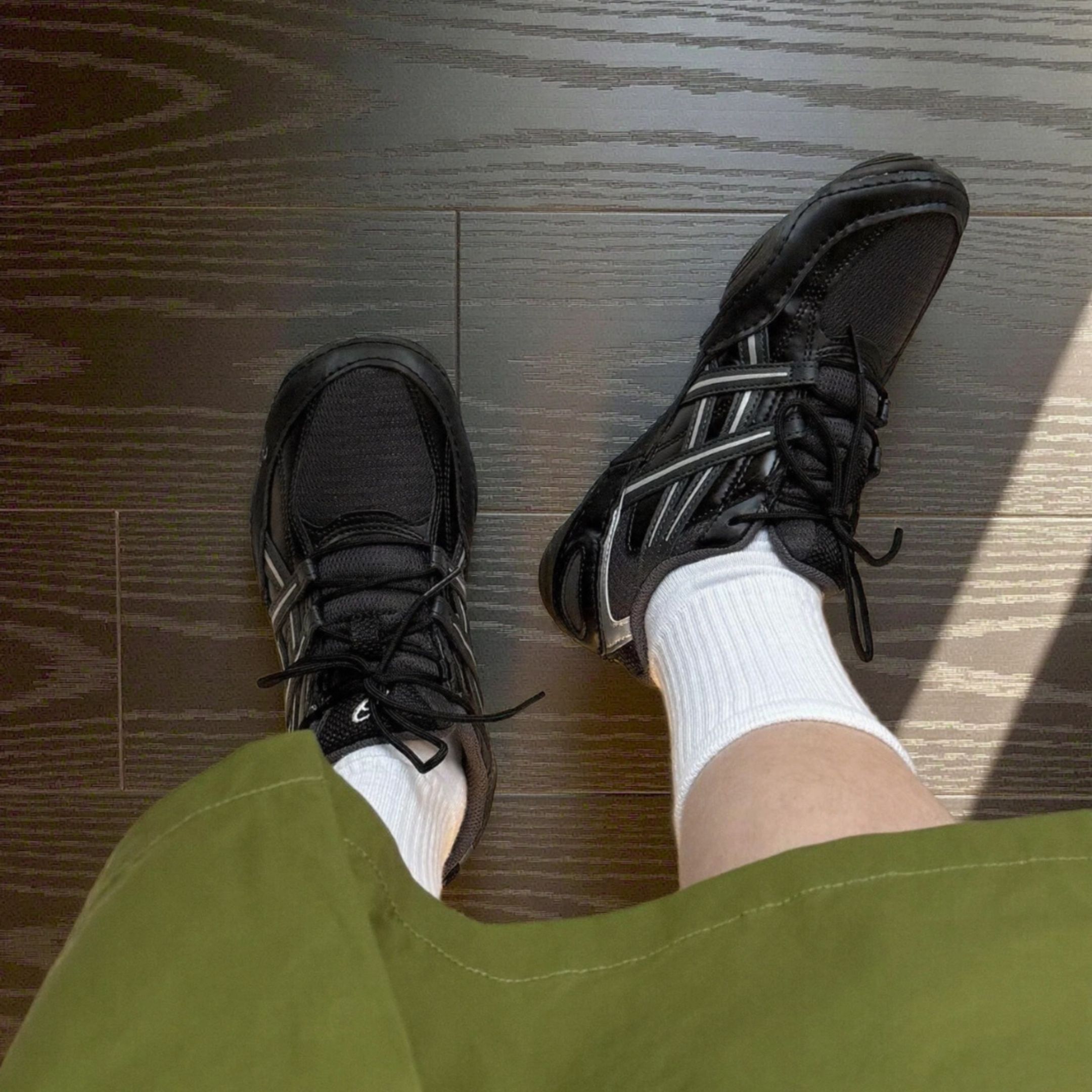 NICEDAY 代購 ASICS HYPERSYNC 亞瑟士 薄底 德訓 黑 黑魂 黑銀 1203A879-021