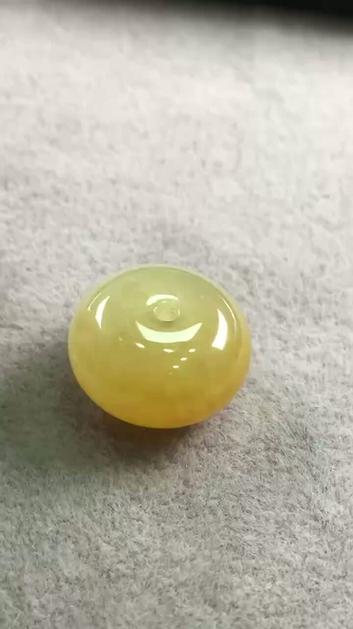 37344 翡翠小扣子 (12mm直徑)