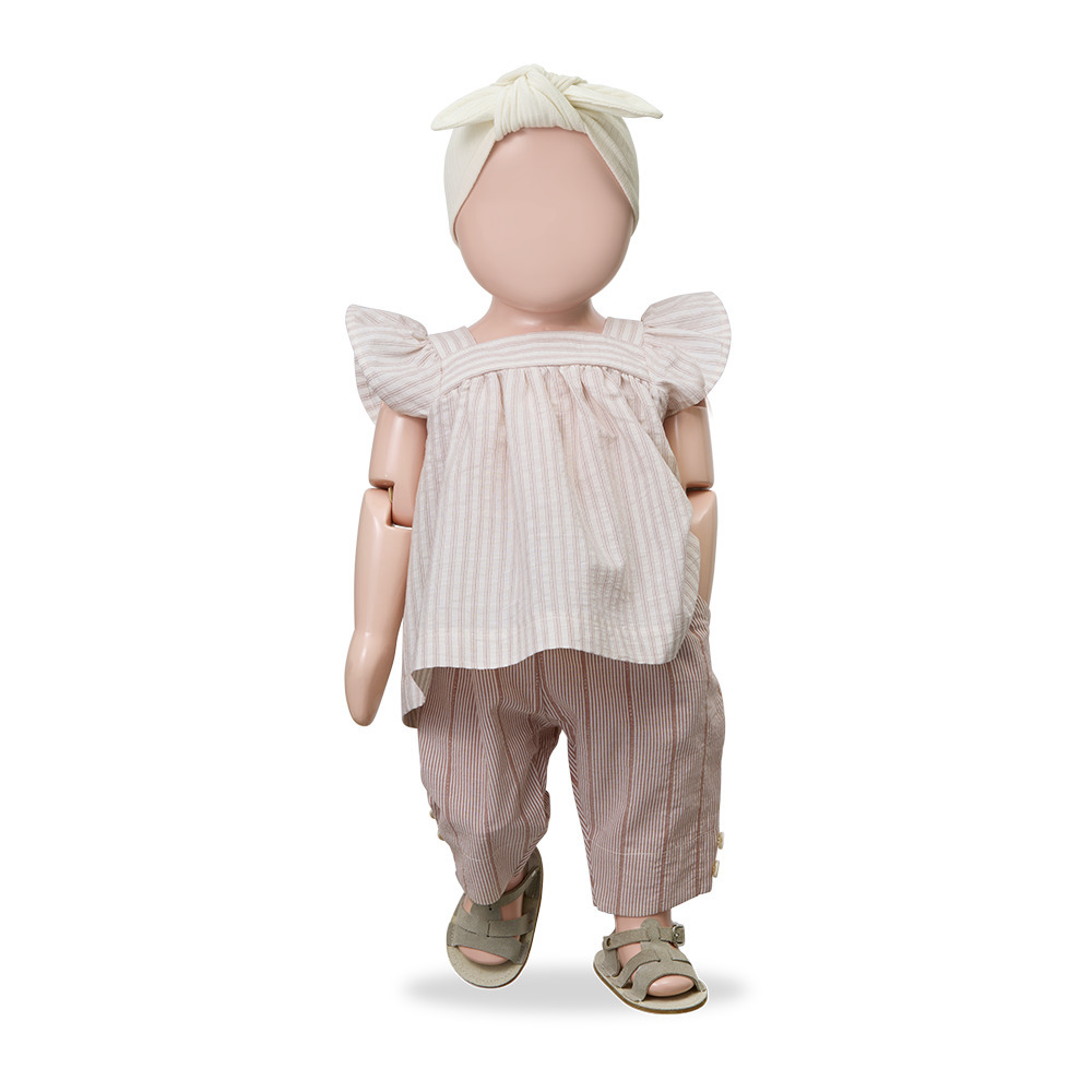 1+ in the family 花苞腰條紋褲 COLLIURE - rose