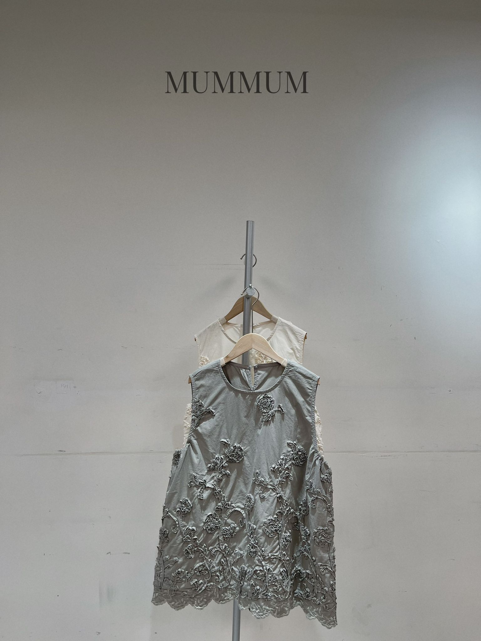 0213163a/甜美立體仿真花背心 44/51/28