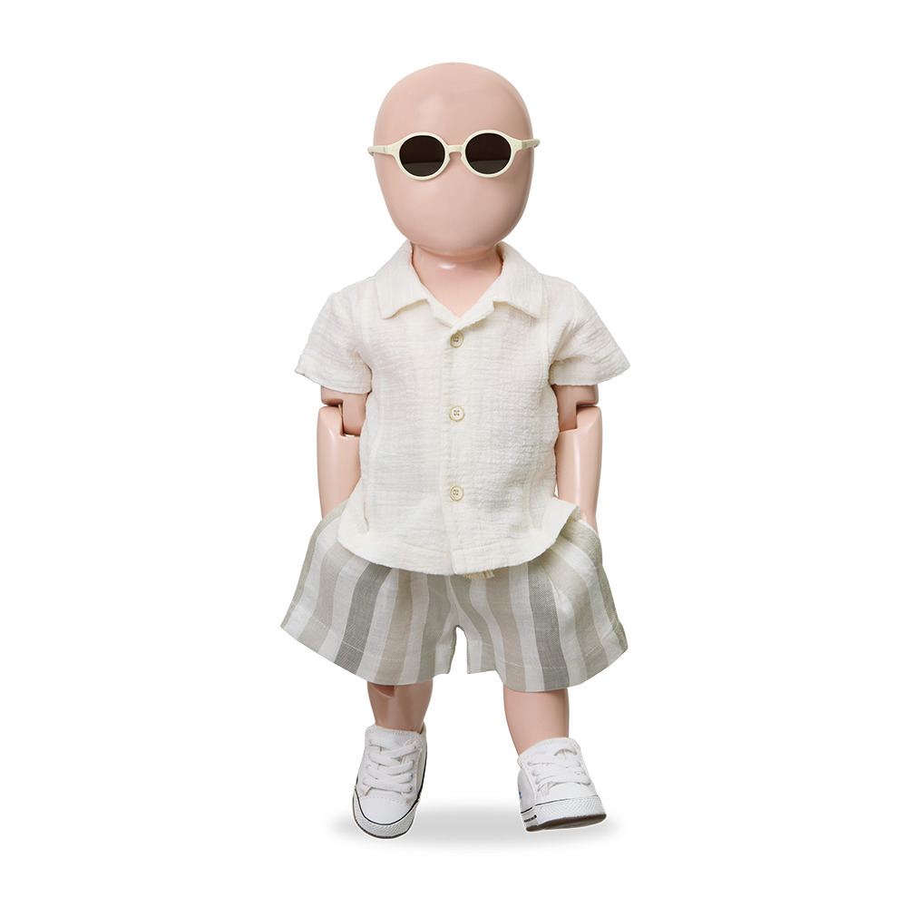 （預購）1+ in the family 立體線條襯衫 TAMARIU - off-white