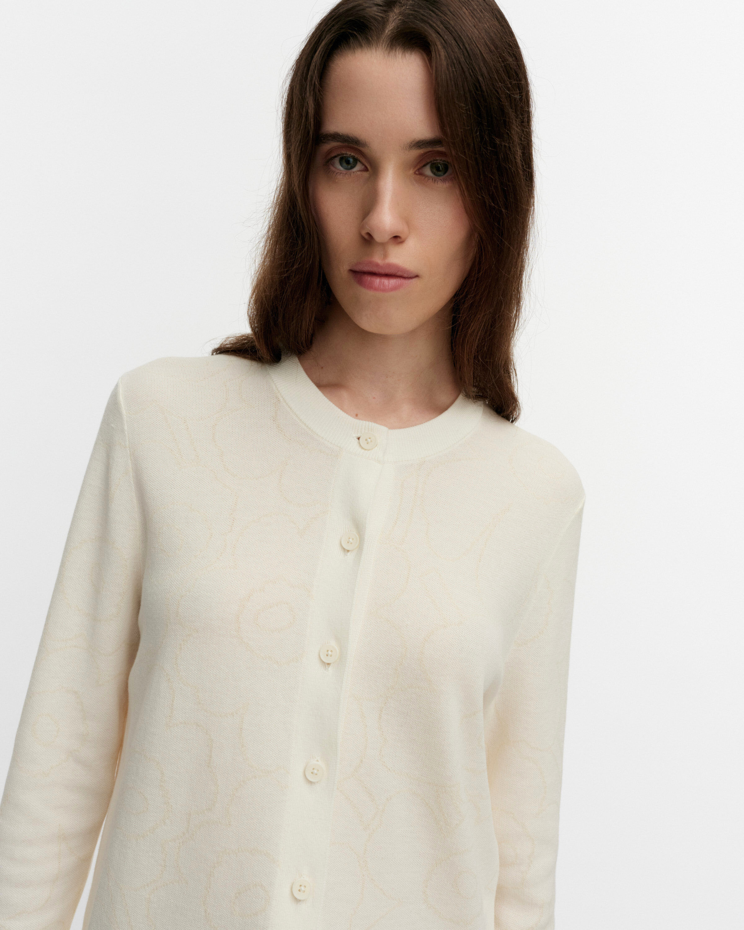 Toispual Piirto Unikko 針織開襟衫