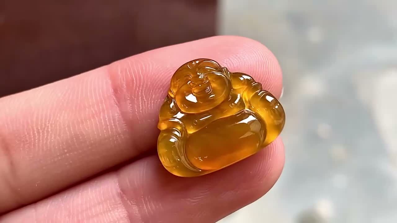 翡翠黃金佛公,天然翡翠A玉, 緬甸玉, Jade, Jadeite