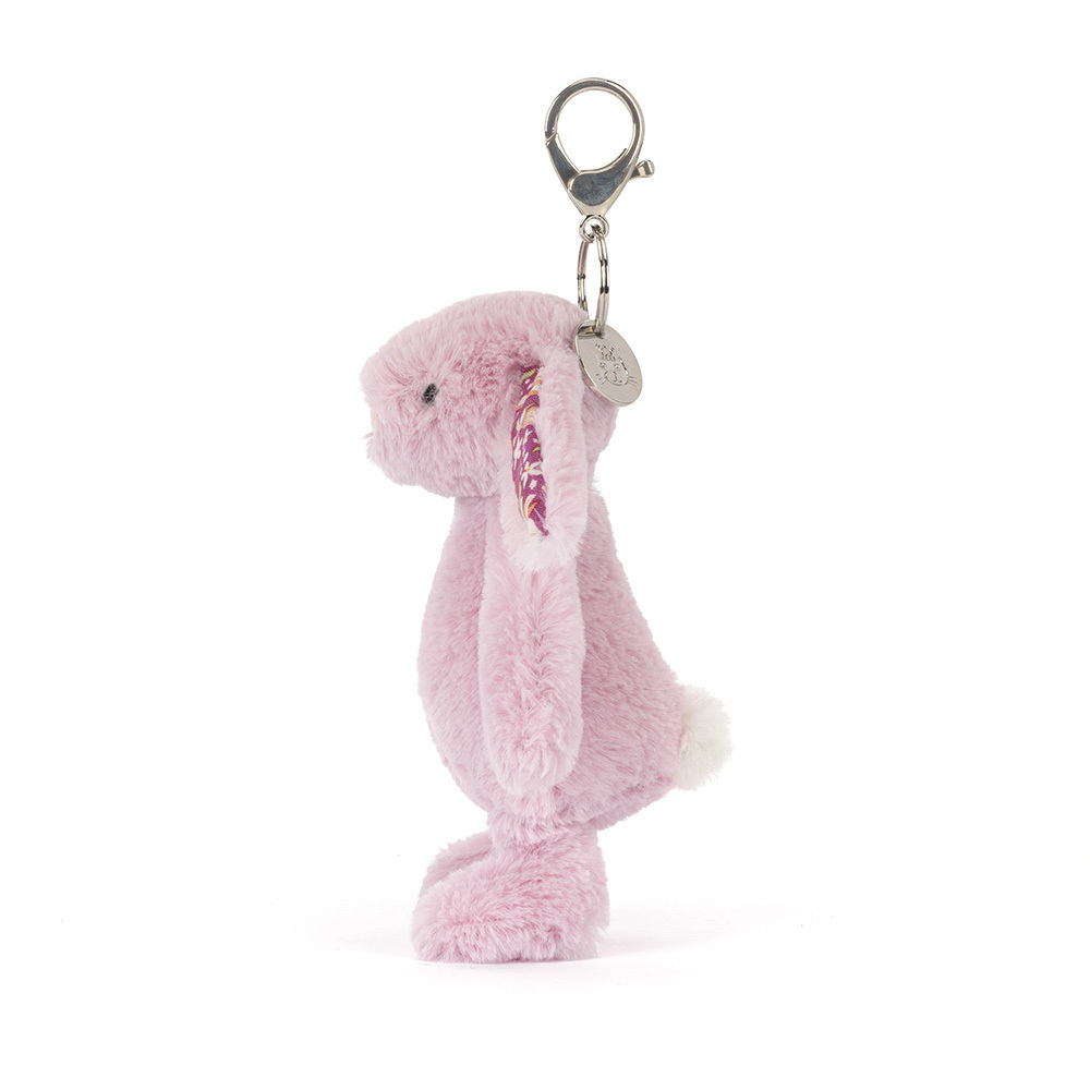 Jellycat Thistlepop Blossom Bunny Bag Charm 碎花薊花紫兔吊飾/鑰匙圈