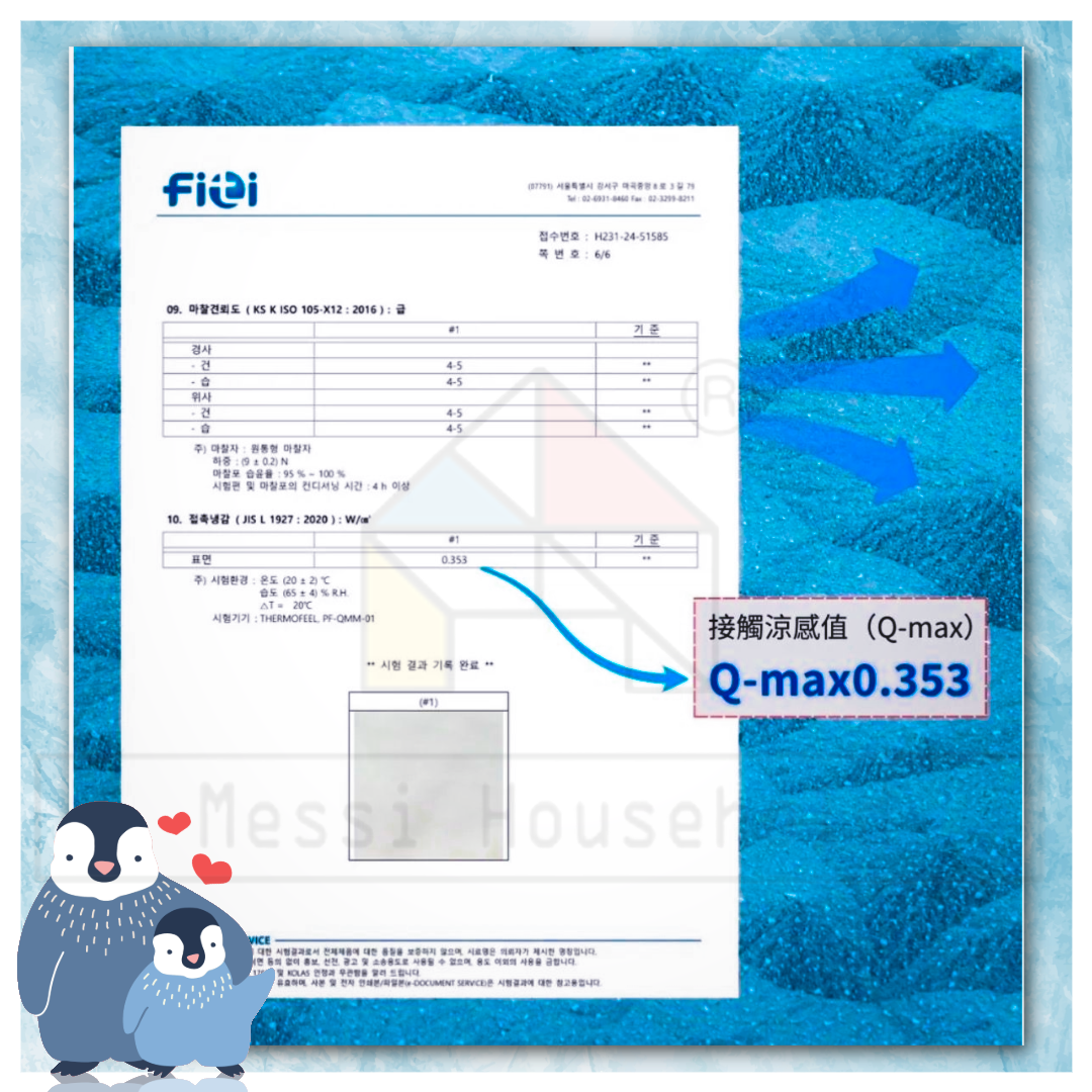 -7.9℃韓國涼感枕套 KCP02
