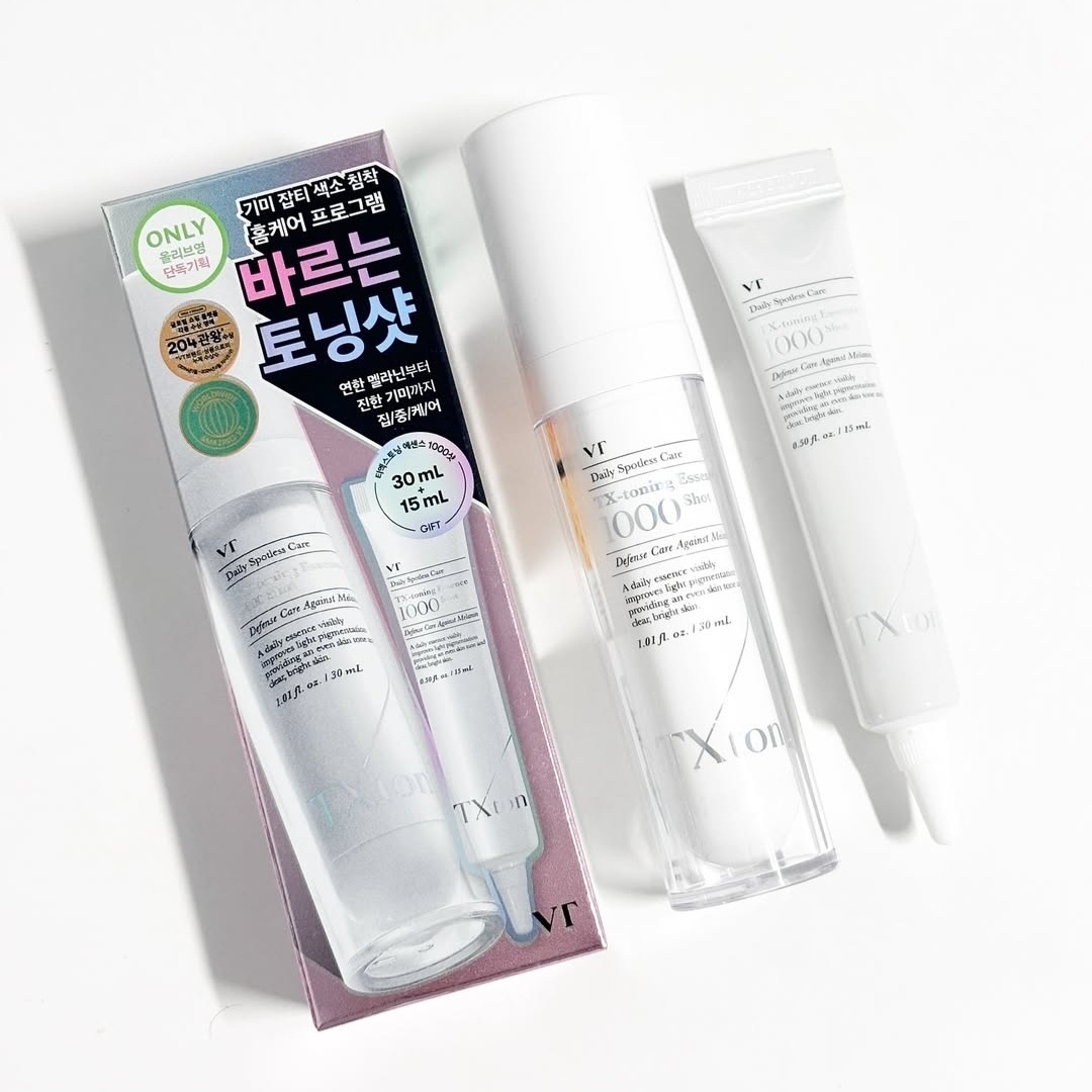 韓國 VT cosmetics TX-TONING美白煥膚精華 (30ml+15ml)