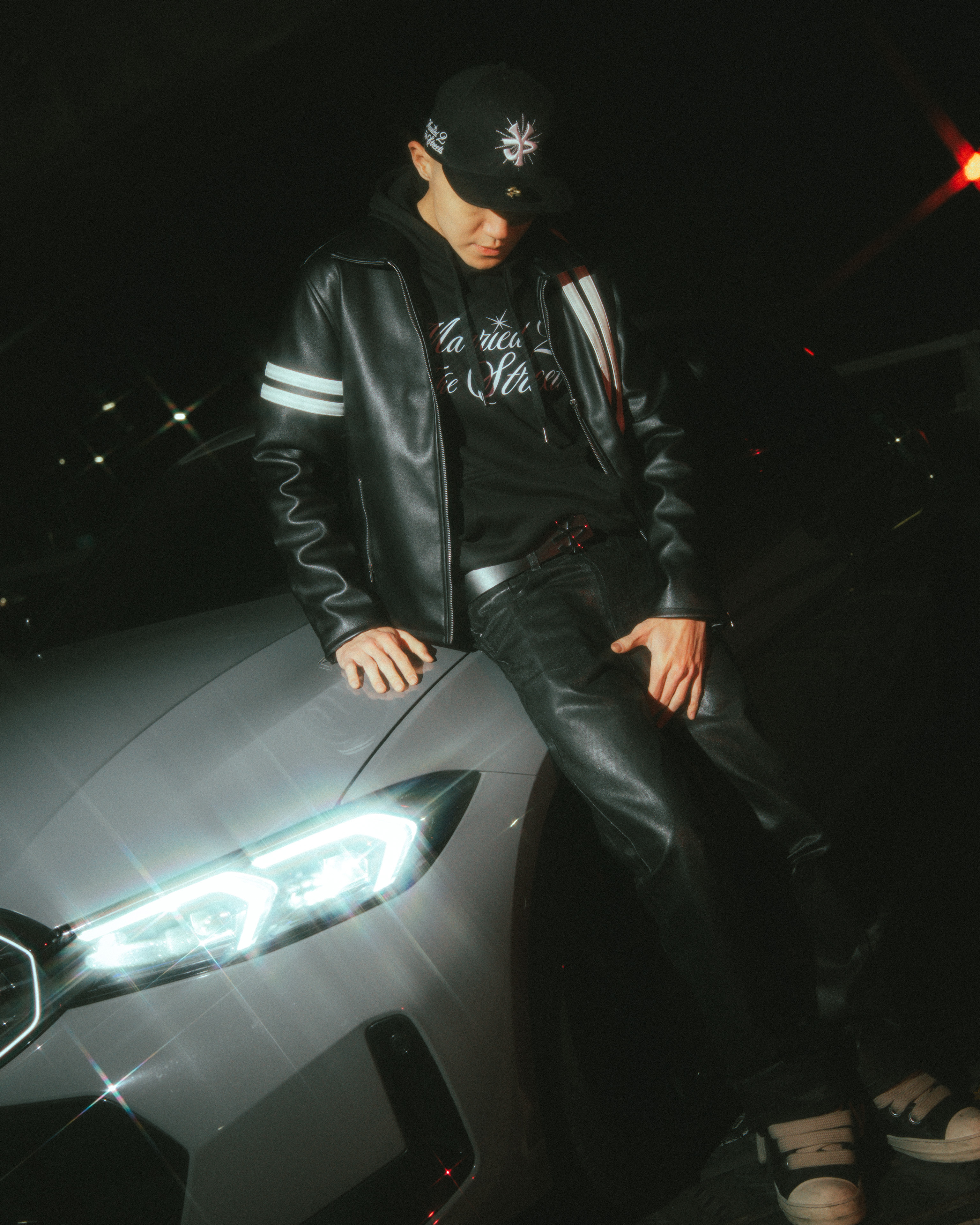 YOUNG JOPPA｜MARRIED 2 THE STREETS YJP Logo Belt 皮帶 + 專輯 (現貨）