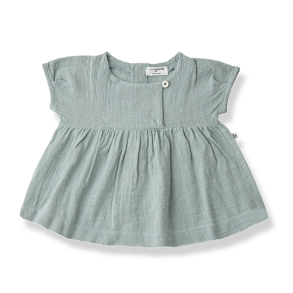 1+ in the family 領口單釦洋裝 GUALTA - iceberg