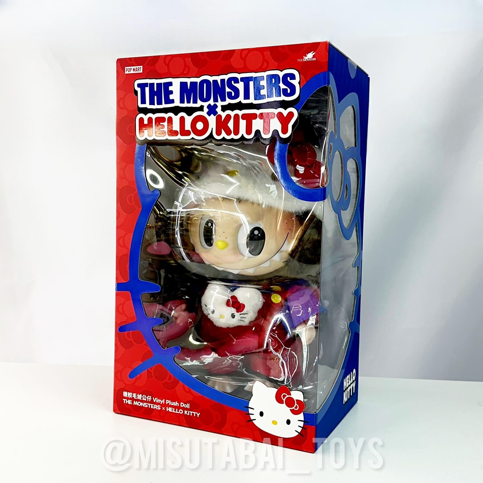 Labubu The Monsters X Sanrio Hello Kitty Series - Vinyl Plush Doll