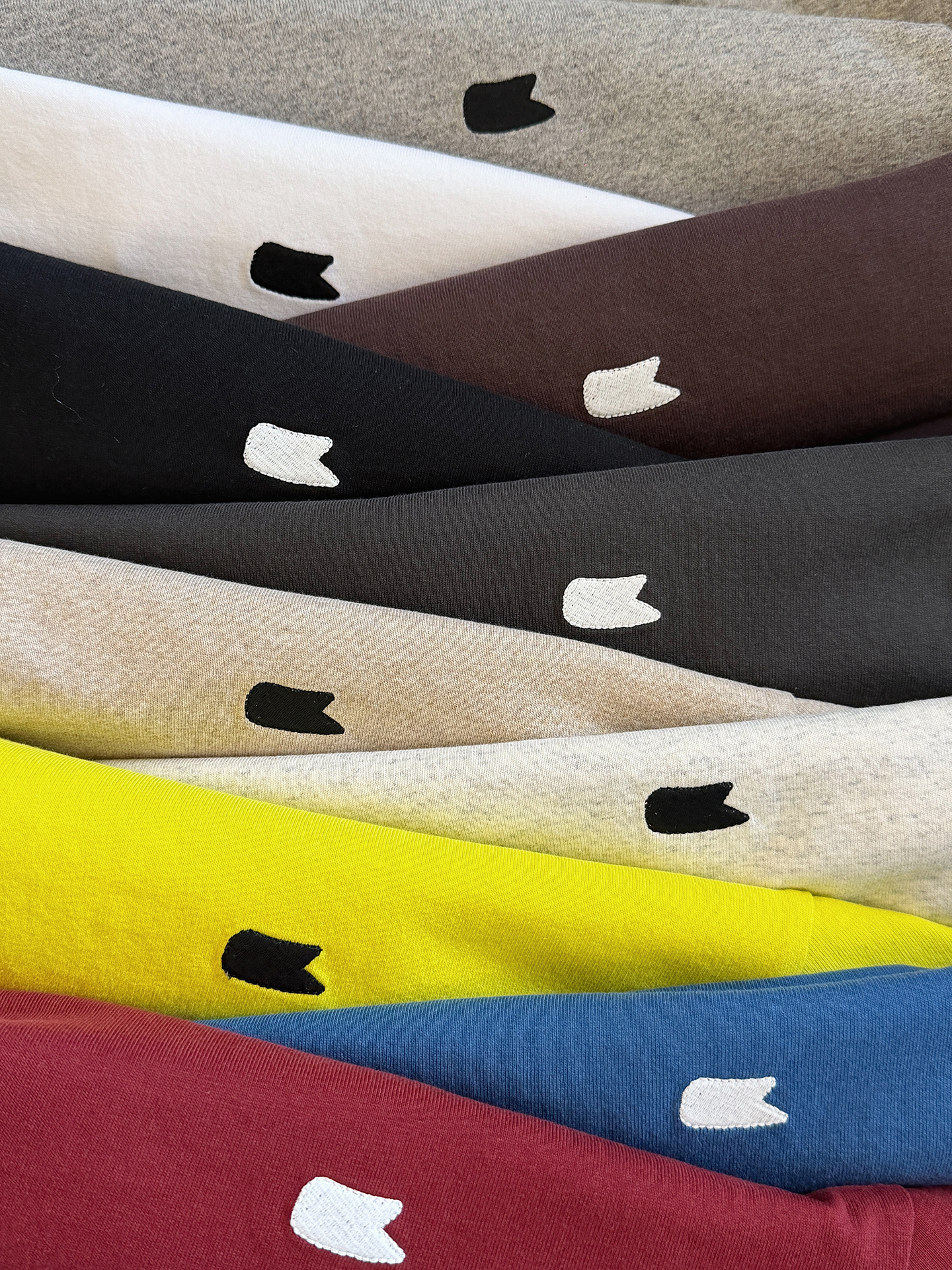 #預購 UNBENT 26SS 休閒 純棉 百搭 刺繡 基本款 圓領短踢 十色