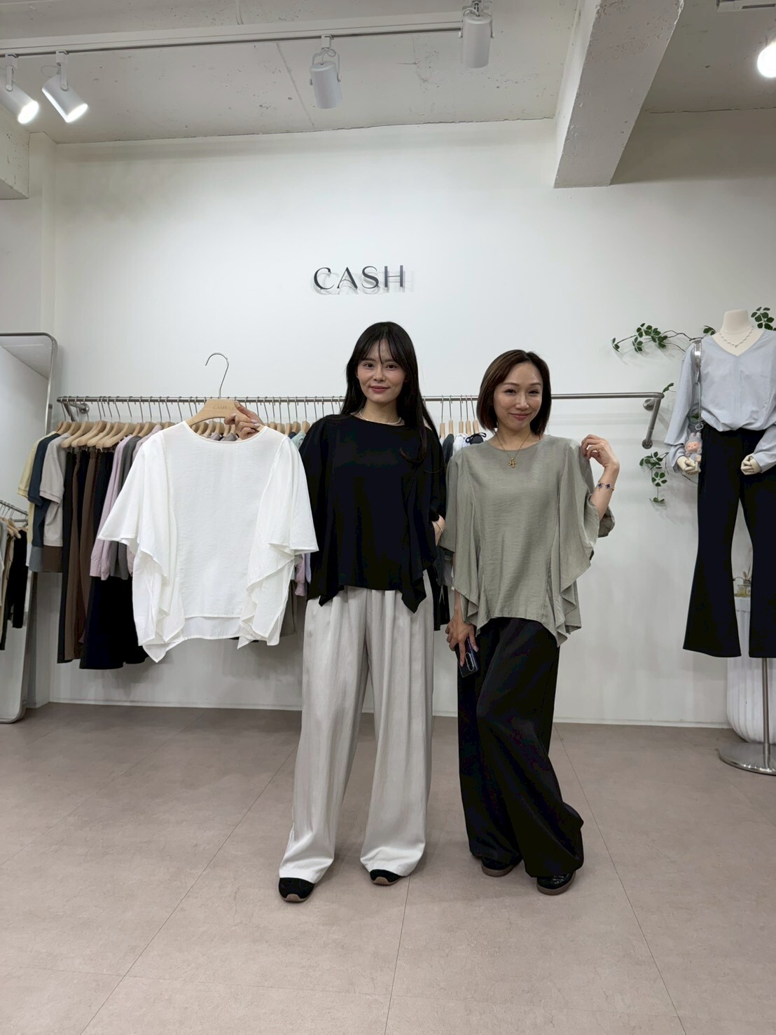 CA6022 荷葉仙女袖上衣