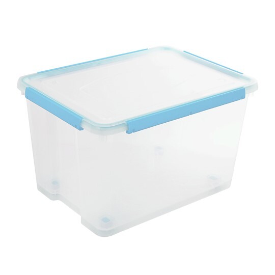 《真心良品》KEYWAY聯府 好運四面環扣密封整理箱(53.5L)1入  KT500