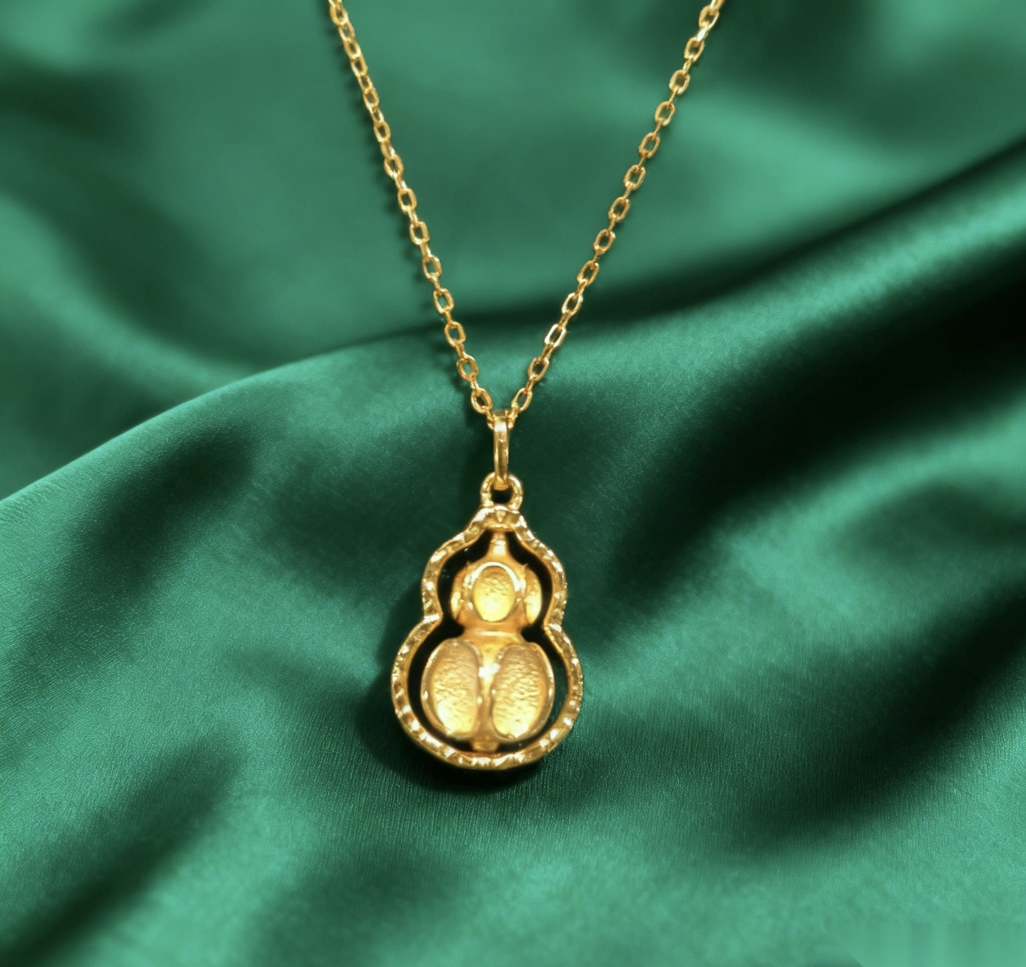 (U1)福來運轉 項鏈 S925復古金 - #X00863P01 #AP2604