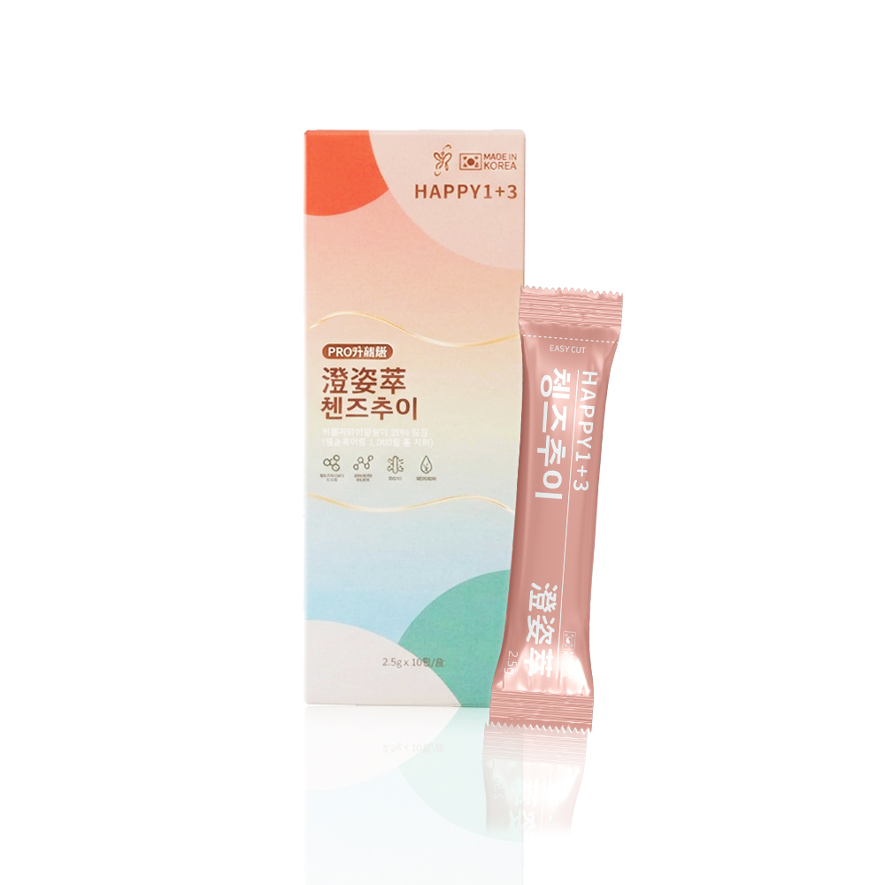 【Happy 1+3 澄姿萃】韓國彈力膠原蛋白粉(10入/盒)(結帳再享9折優惠)