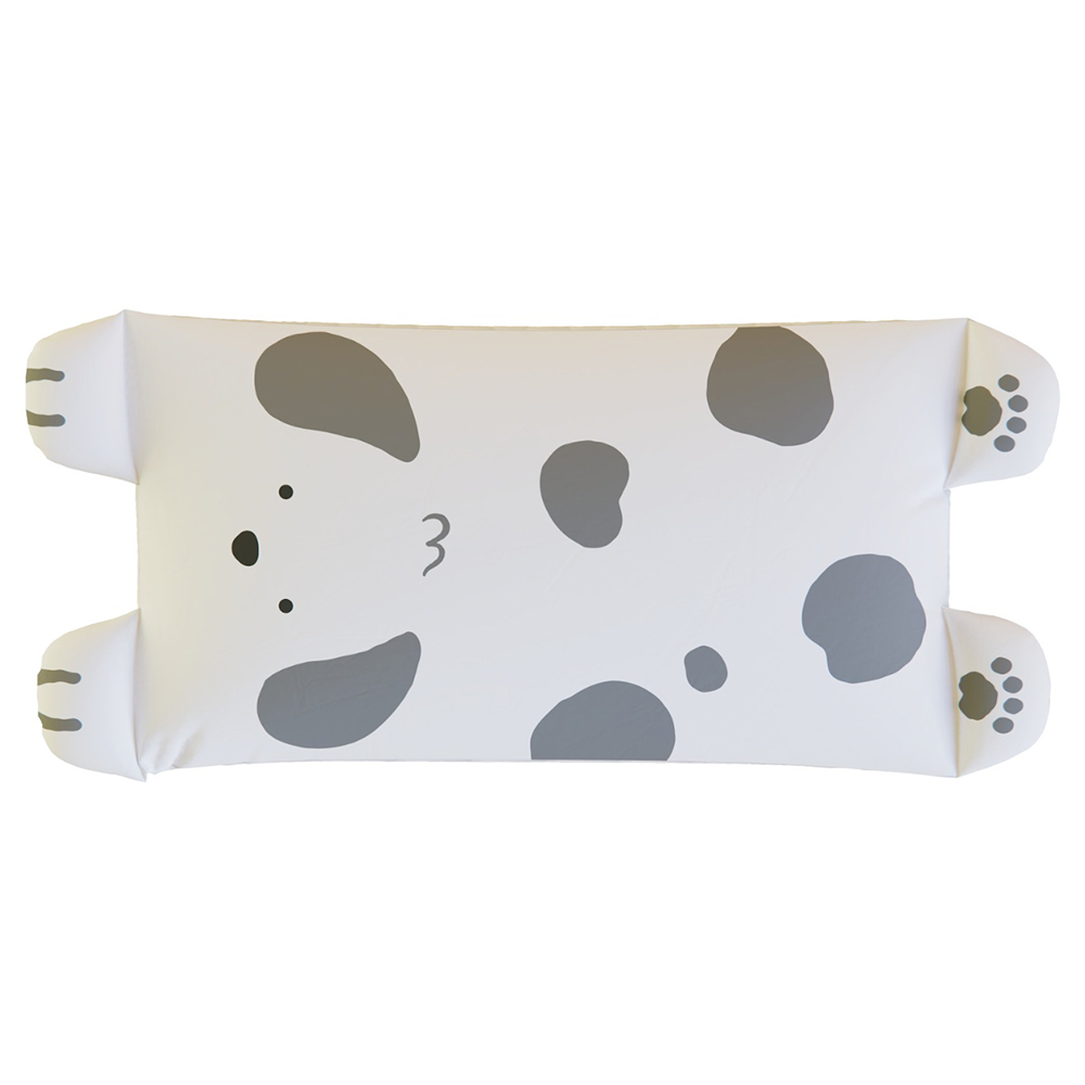 Milo&Gabby美國 動物好朋友-雙面寬版大枕套_涼感純棉款(Doto斑斑狗)|超長寬枕|純棉吸汗|涼爽不悶熱|四季可用|