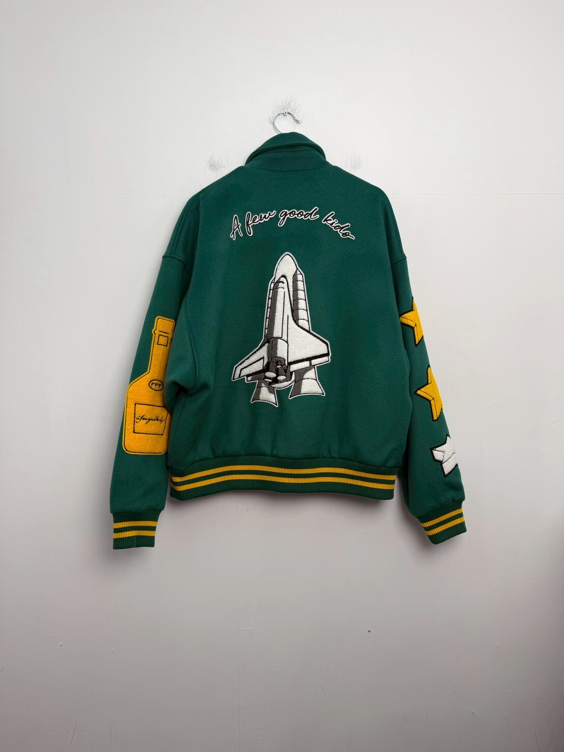 A Few Good Kids Rocket Collage Jacket SIZE XL