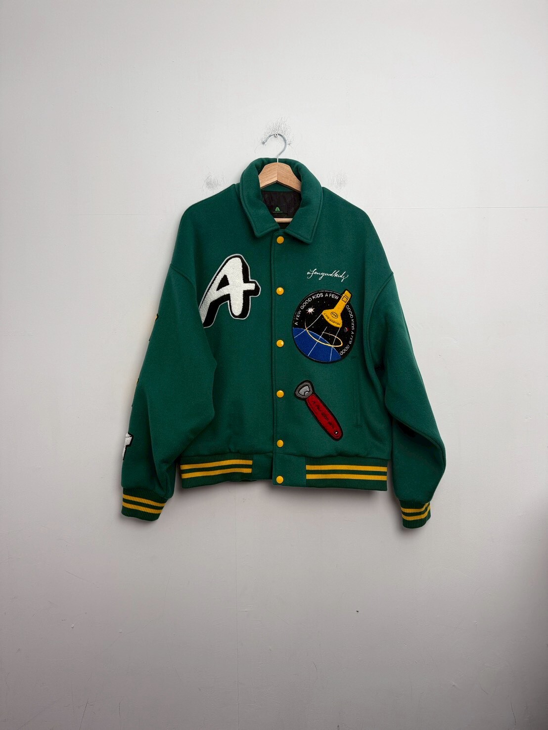 A Few Good Kids Rocket Collage Jacket SIZE XL