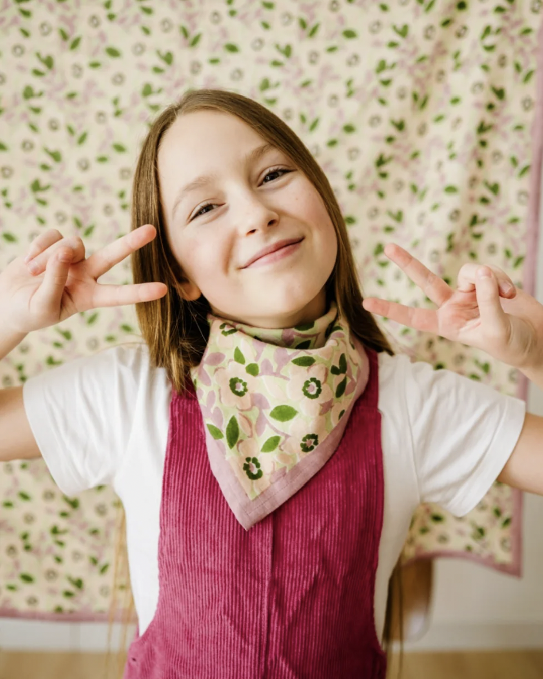 愛米莉亞綠色 | 領巾