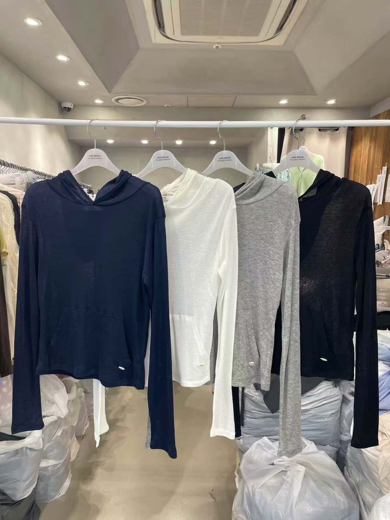 LR6048 70%天絲薄連帽上衣