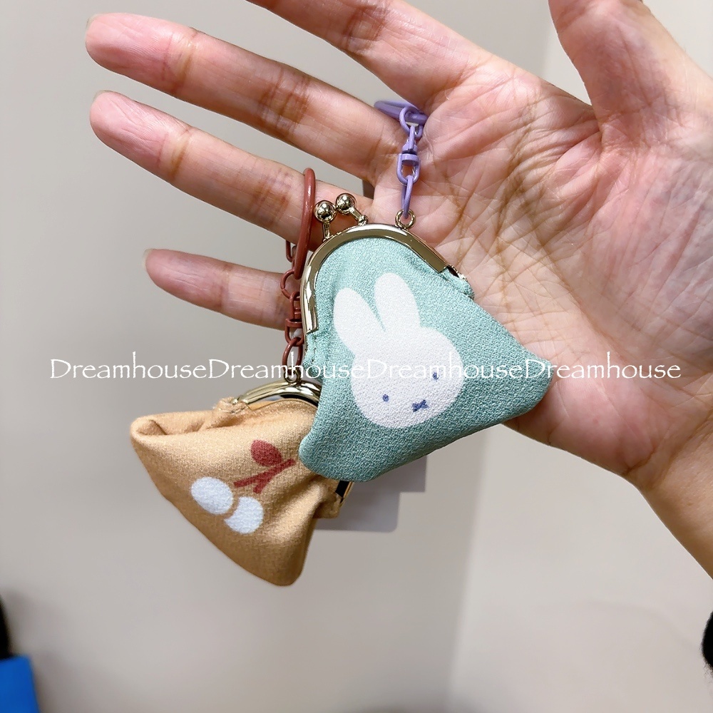 DickBruna miffy 米飛兔 米菲兔 口金零錢包造型 吊飾 鑰匙圈 收納包 擺飾