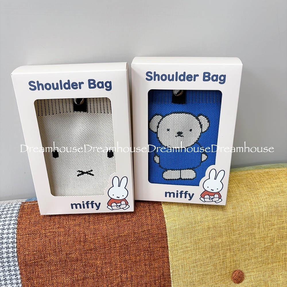 DickBruna miffy 米飛兔 boris 波里斯熊 針織 手機包 護照包 側背包 小物包 隨身包