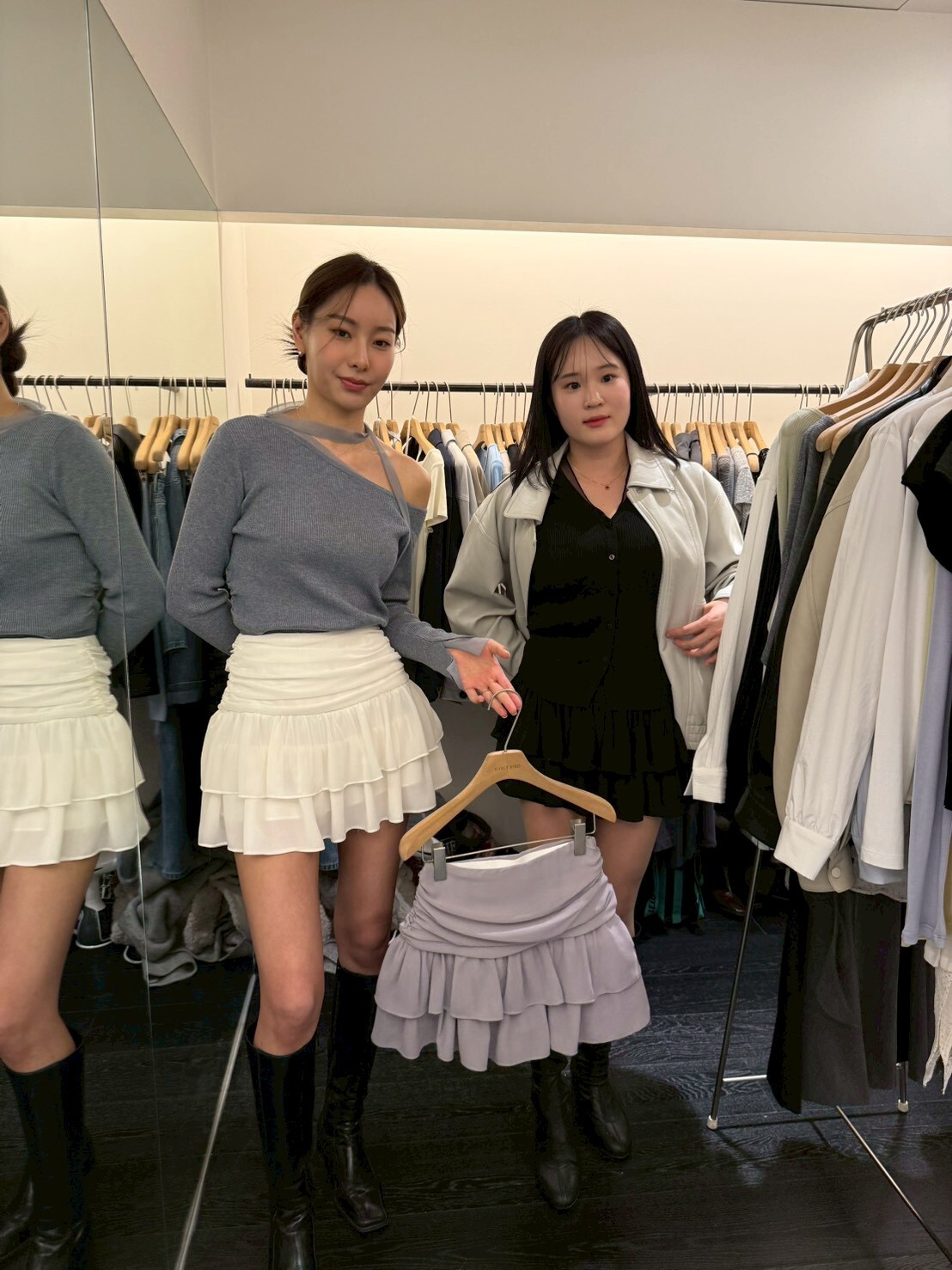 OB6004 芭蕾短紗裙 (S/M)