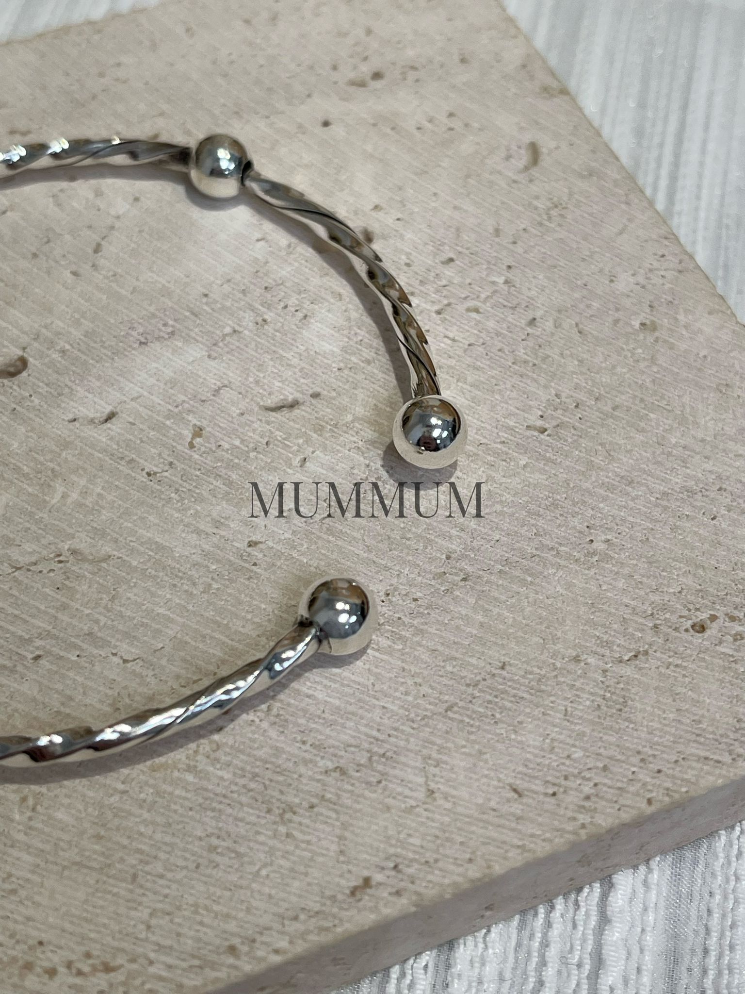 SL13265/扭扭三珠手鐲