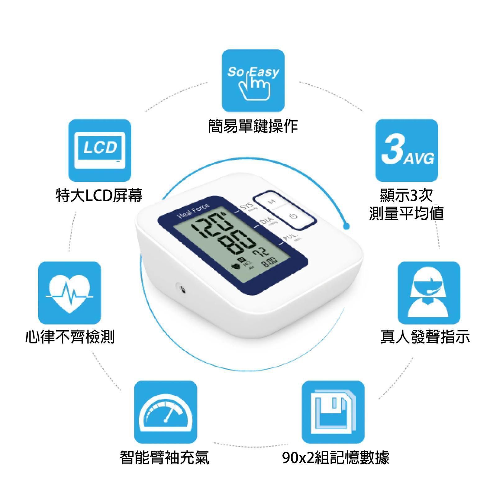 260313 Heal Force B07電子血壓計