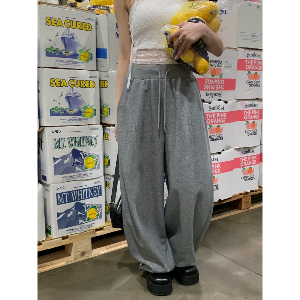 A11版型超好的微彎刀棉褲 #A3083