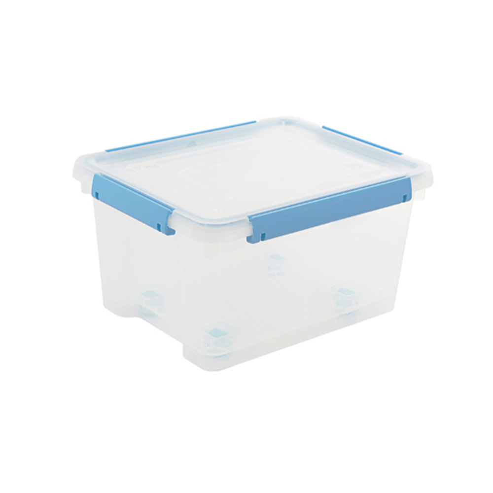 《真心良品》KEYWAY聯府 好運四面環扣密封整理箱(12.5L)1入  JT120