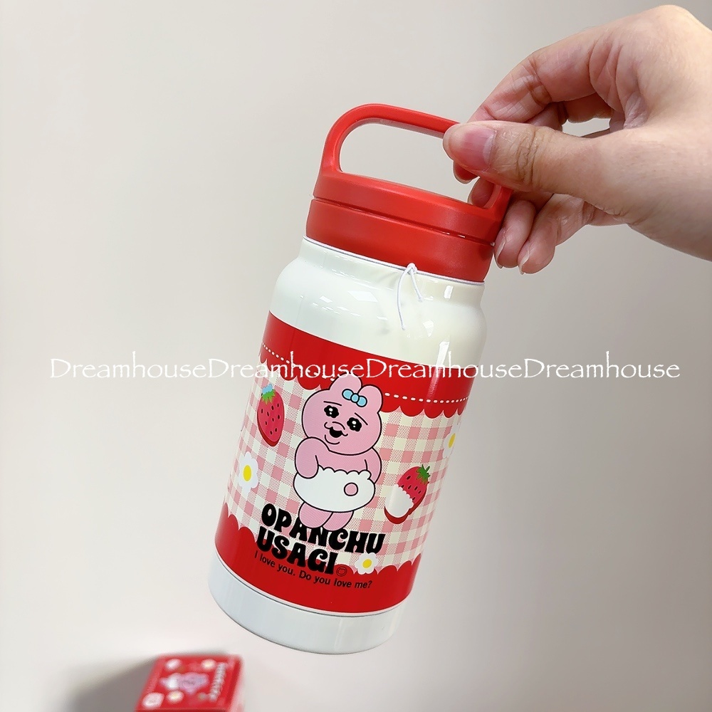 Skater kawaisouni OPANCHU USAGI 內褲兔 手提 不鏽鋼 保溫保冷瓶 隨身杯 水壺